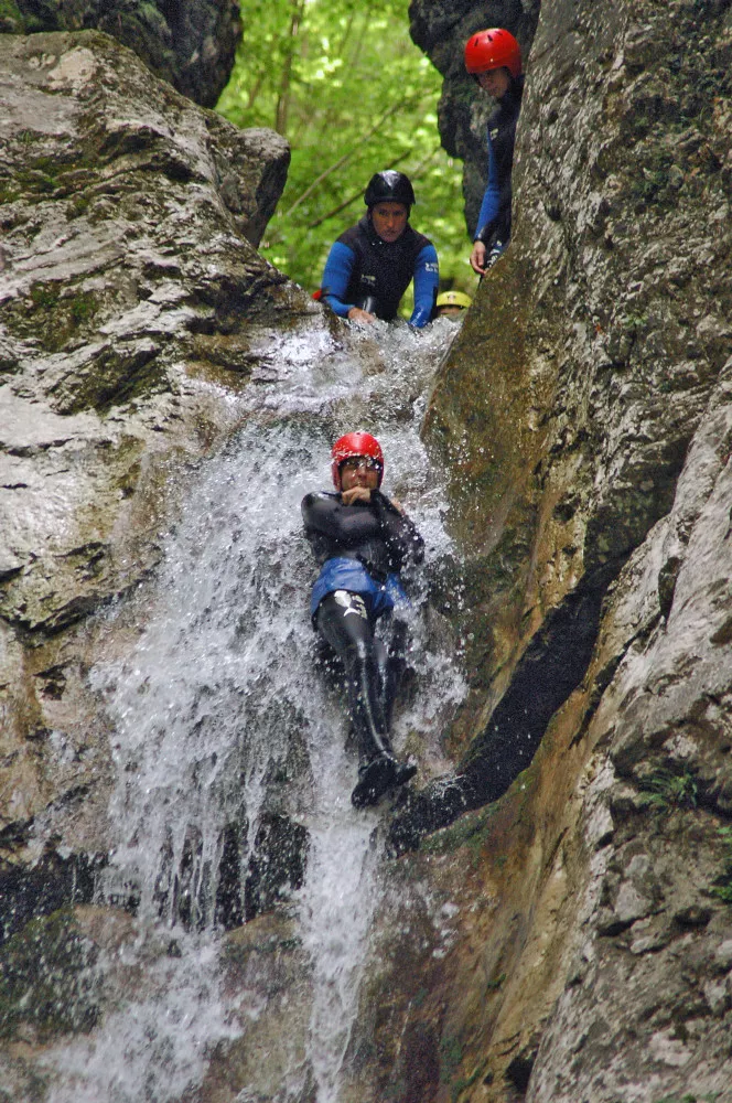 Canyoning per galline