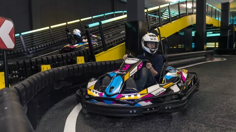 Karting Lubiana indoor a scalare