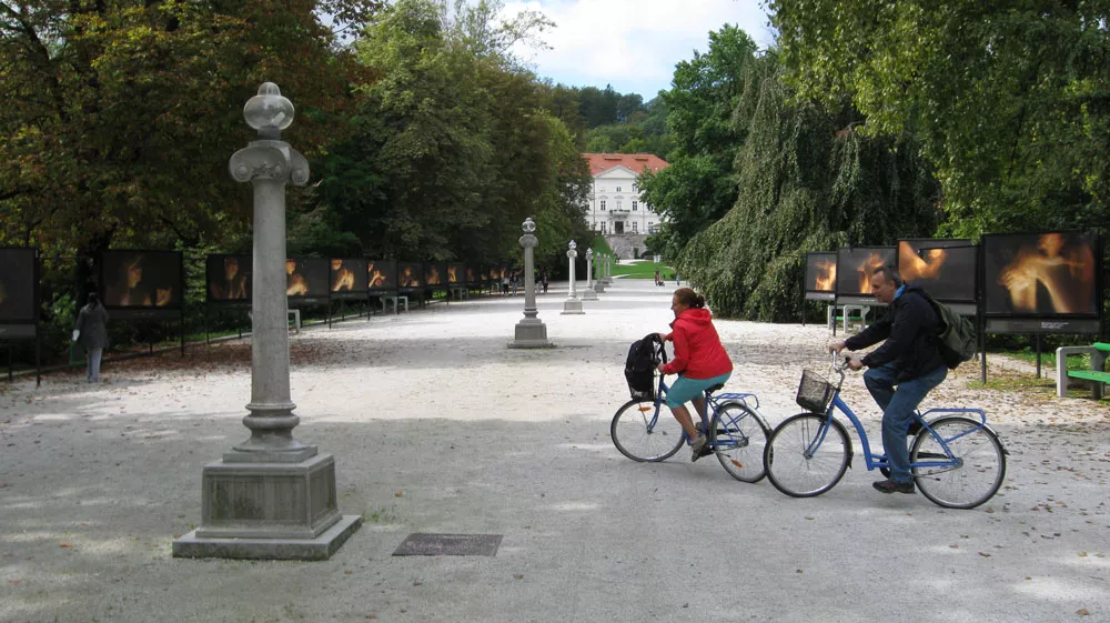 Tour in bicicletta del parco di Tivoli